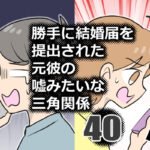 勝手に結婚届を出された元彼の嘘みたいな三角関係40